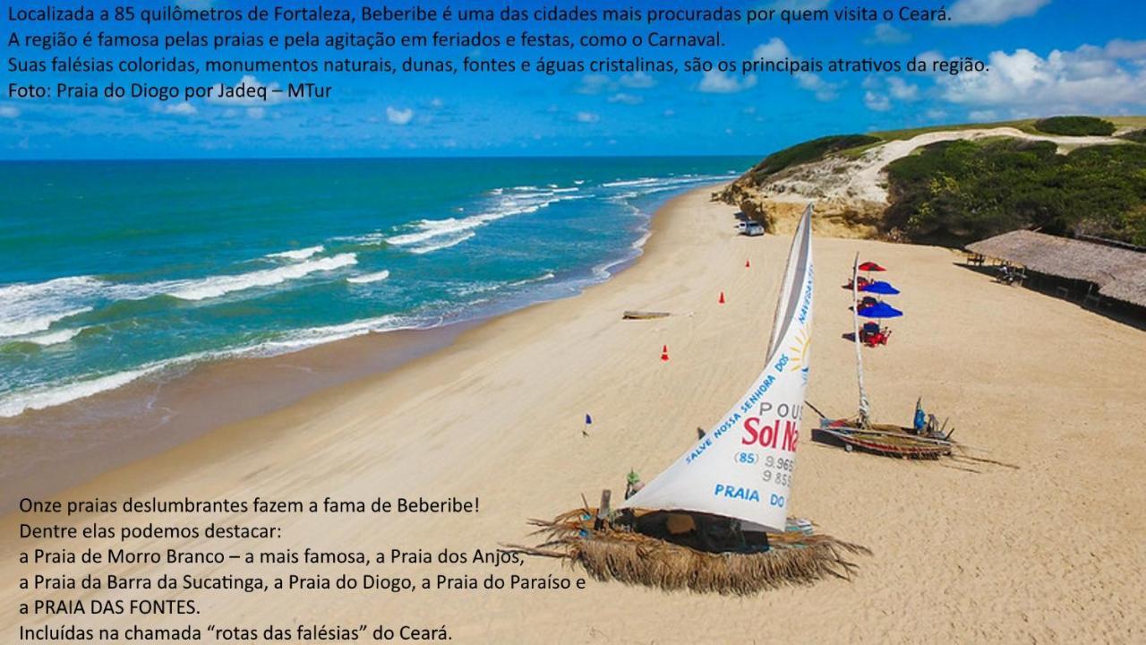Apartamento A 60 Metros Para Pe Na Areia - The Fountains - Apto 105 Beberibe Kültér fotó
